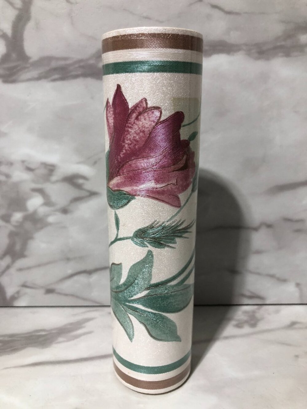 Concord Wallcoverings Wallpaper Vinyl Border Floral Granny Cottagecore